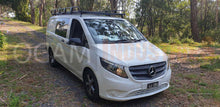 Load image into Gallery viewer, OCAM Aluminium Tradesman Roof Rack For Mercedes Vito Crew Cab MWB 2900x1464mm
