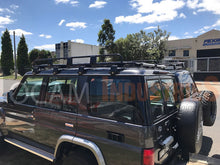 Load image into Gallery viewer, OCAM Aluminium Tradesman Roof Rack for Pajero Patrol Landcruiser With Rollers
