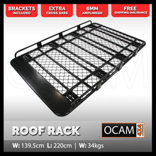 Load image into Gallery viewer, OCAM Aluminium Tradesman Roof Rack For Toyota Landcruiser 75 78 Troop Carrier
