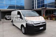 Load image into Gallery viewer, OCAM Aluminium Tradesman Roof Rack For Toyota Hiace 2019-Current, Rollers, Alloy 3000x1464mm
