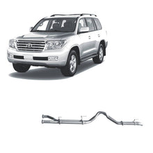 Load image into Gallery viewer, Redback Extreme Duty 3" Twin Exhaust System for Toyota Landcrusier 200 Series, 10/2015-On, DPF Back, With Pipe Only (No Mufflers)
