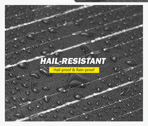 12V 300W Folding Solar Panel Blanket Mat Complete Kit With Dual USB