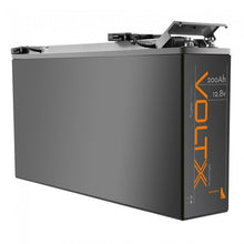 Load image into Gallery viewer, VoltX Slim 200Ah LiFePo4 Lithium Ion Deep Cycle Battery 12.8V, With BMS
