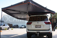 Load image into Gallery viewer, OCAM Wingman 270 XL Awning - Passenger Side with Ceiling Door, Grey 600D Oxford Premium 4x4 Camping

