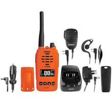 Load image into Gallery viewer, Uniden 5 Watt Waterproof Smart UHF Handheld Radio w/ Large OLED XTRAK50-O
