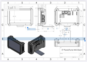 POWERTUNE DIGITAL MINI DASH V5