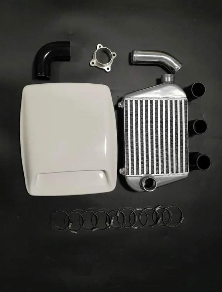 TOYOTA HILUX (1999-2004) 1KZTE TURBO DIESEL - HIGH PERFORMANCE TOP MOUNT INTERCOOLER KIT