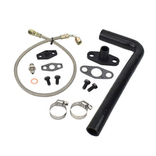 Load image into Gallery viewer, Turbo Oil Feed Return Line Kit Toyota Land Cruiser 1HD with Holset Super HX30W
