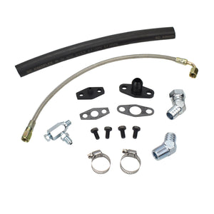 Turbo Oil Feed Return Line Kit Toyota 2RZ 3RZ with Garrett T3 T4