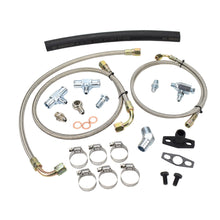 Load image into Gallery viewer, Turbo Oil Water Line Kit Toyota Land Cruiser 2H with Garrett G-Series G25 G30
