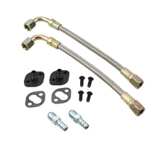 Load image into Gallery viewer, Universal Turbo Water Line Kit 6AN 3/8" Hose Toyota CT9 CT12 CT15 CT20 CT26
