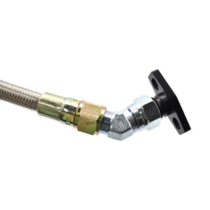 Braided Turbo Oil Drain Hose Kit BorgWarner EFR Series