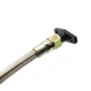 Braided Turbo Oil Drain Hose Kit BorgWarner EFR Series