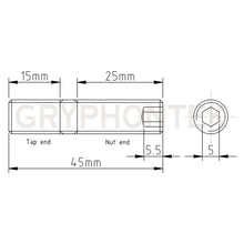 Load image into Gallery viewer, Exhaust Manifold Stud Nut Kit Toyota 22R 22RE 22REC 22RTE 22RTEC
