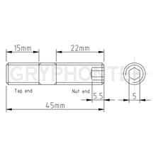 Load image into Gallery viewer, Turbo Flange Stud Nut Kit Ford Falcon BA BF FG XR6
