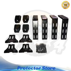 4 Roof Rack Brackets Universal for rain gutter mounts 8 INCH 4x4 4WD
