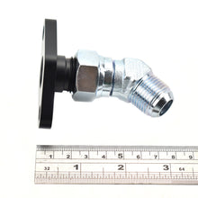 Load image into Gallery viewer, 10AN 45 Degree Oil Drain Flange Kit for Toyota 1JZ 2JZ Oil Pan
