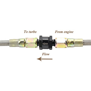 Turbo Oil Feed Line Kit 4G63T EVO 4~9 Stock TD05HR (Filter Location)