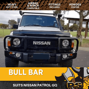 Heavy Duty Bull Bar for Nissan Patrol GQ Ford Maverick Winch Bullbar Adr Approved