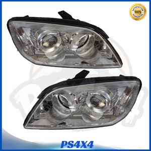 Pair of Headlights + Globes for Holden Captiva 7 CG 11/2006-02/2011 LEFT + RIGHT