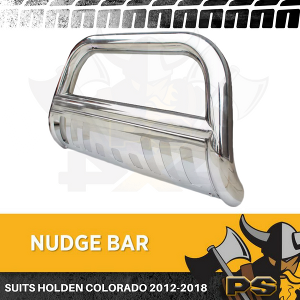 Holden Colorado 2012-2021 Nudge Bar Stainless Steel Grille Guard