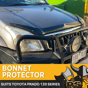 Bonnet Protector to suit Toyota Prado FJ 120 Series 2003-2009 Tinted Guard