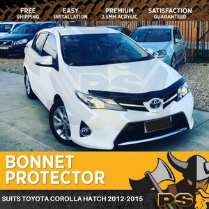 Bonnet Protector to suit Toyota Corolla Hatchback 2012-02/2015