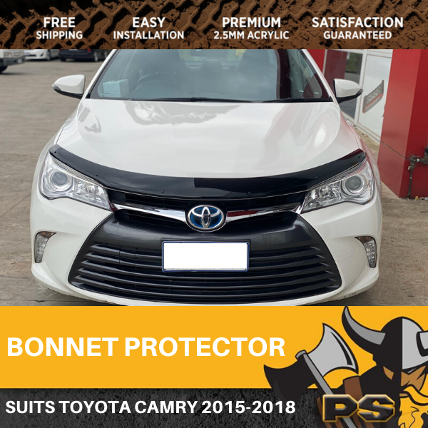 Bonnet Protector to suit Toyota Camry 04/2015-2018 Tinted Guard