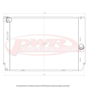 42mm Radiator (BMW M3 E90/E92 07-13)