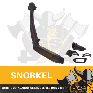 Snorkel kit to Suit Toyota Landcruiser 70 71 73 75 78 79 Series 1985-2007