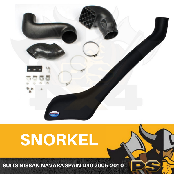 Snorkel kit to suit Nissan Navara D40 2005-2010 Spanish Built 4X4 4WD Air Intake