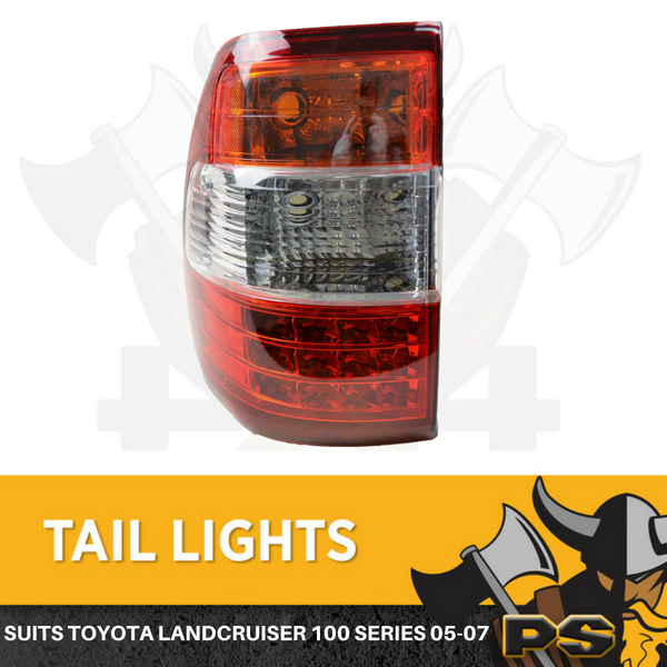 Tail Light to suit Toyota Landcruiser 100 Series 05-07 Left Hand Side LHS LED