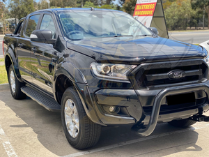 FENDER FLARES KIT GLOSS BLACK FITS FORD RANGER PX2 MK2 2015- 2018 GUARD TRIM