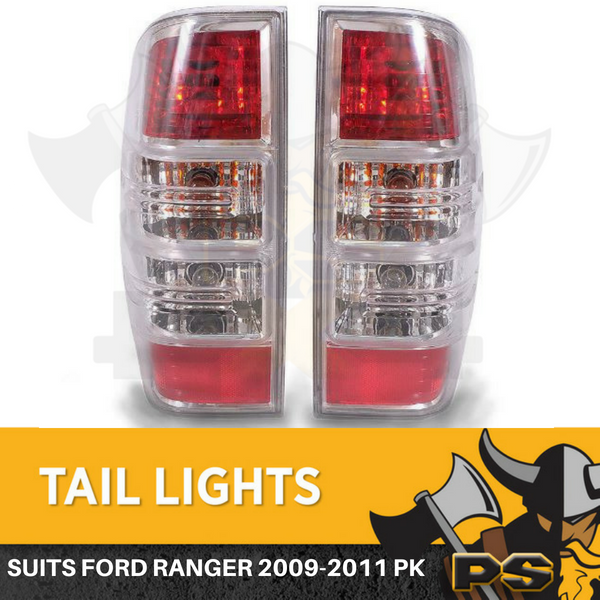 Tail Lights For Ford Ranger PK 2009-2011 LH+RH Replacement ADR Tailights
