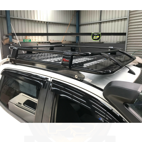 PS4X4 Roof Rack Fits Toyota Hilux 1997-2021 Steel Cage 1350x1250mm Basket