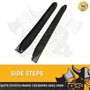 Side Steps to suit Toyota Prado 120 Series 2003-2009 Running Boards