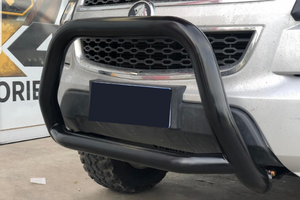 Isuzu MU-X MUX 2012-2020 Nudge Bar Black Steel Grille Guard Front Bar