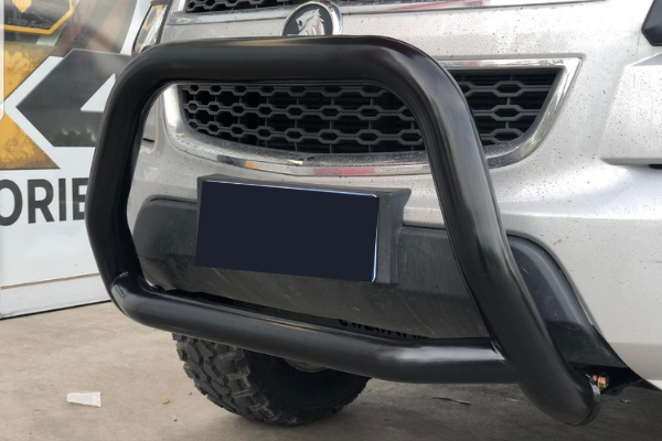 Isuzu MU-X MUX 2012-2020 Nudge Bar Black Steel Grille Guard Front Bar