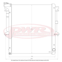 Load image into Gallery viewer, 42mm Closemesh Radiator - Straight Lower Outlet (Mitsubishi Triton ML-MN 2.5L/3.5L Diesel 08-15)
