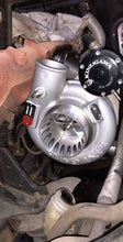 Load image into Gallery viewer, Kinugawa STS Advance Ball Bearing Turbocharger 3&quot; Anti Surge TD05H-16KX T3 Point Milling for Nissan RB20DET 400HP - Kinugawa Turbo

