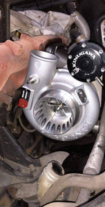Kinugawa STS Advance Ball Bearing Turbocharger 3" Anti Surge TD06SL2-18K T3 Point Milling for Nissan RB20DET RB25DET Bolt-On - Kinugawa Turbo