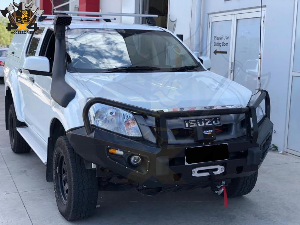 Bull Bar to suit Isuzu Dmax 12-16 Steel Winch Compatible Rocker Bar D-max