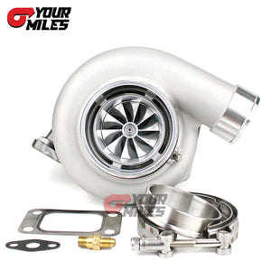 GEN II 3584RS Dual Ball Bearing Flank Milled Wheel Turbo T3/T4 .82 Vband