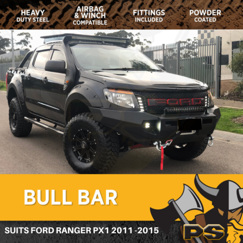 PS4X4 BULL BAR ROCKER BAR TO SUIT FORD RANGER PX1 2011-2015