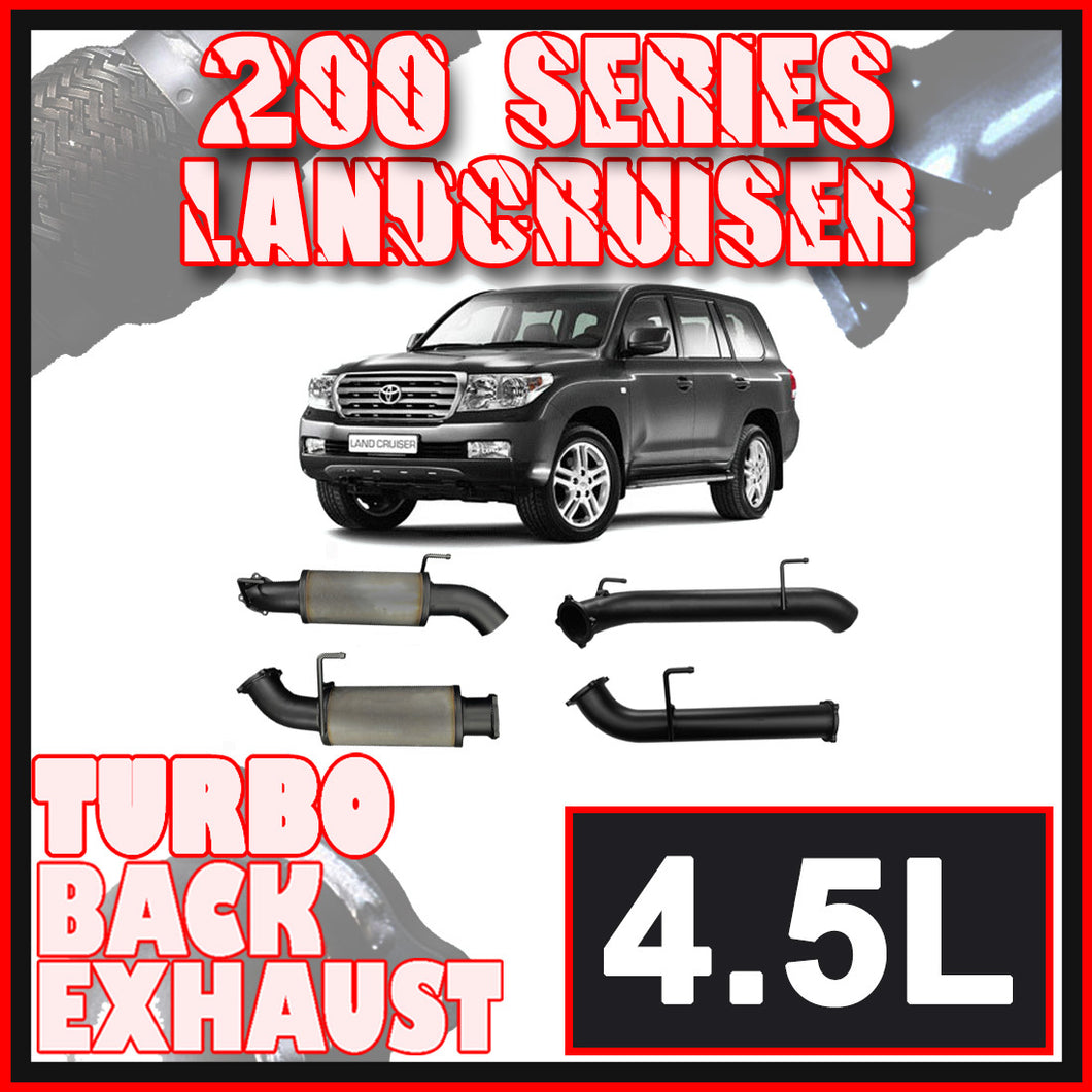 Toyota Landcruiser 200 Series 4.5L V8 Ignite Exhaust