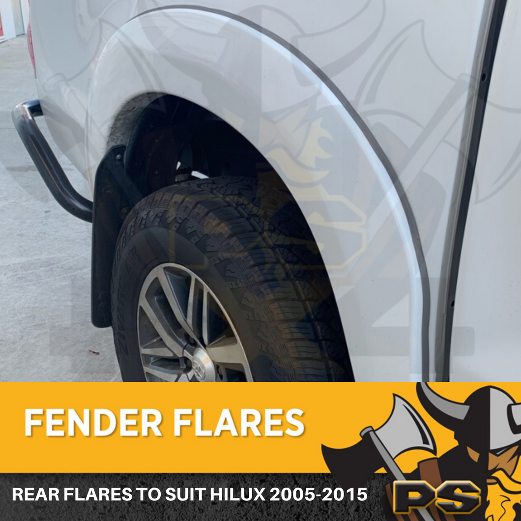 Fender Flares suit for Toyota Hilux SR5 SR 2005-2015 Rear flares