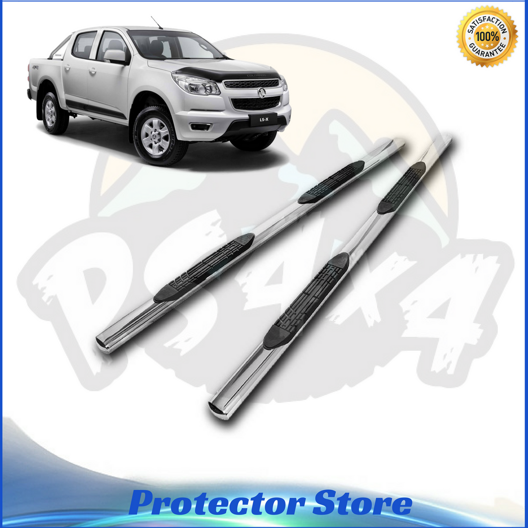 Running Board Side Steps Fits Holden Colorado / Isuzu Dmax 2012-19 Current