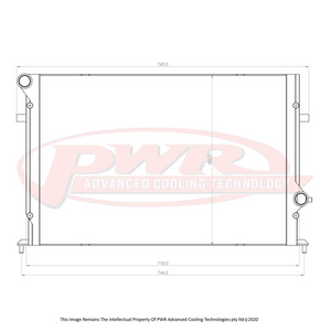 Elite Series 42mm Radiator (Audi TT RS/RS3 11-13)