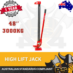 3000 KG Hi Lift High Farm Jack 48" inch Heavy Duty Recovery Lifter 4x4 4WD