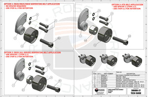 Nissan RB Power Steering Idler Kit